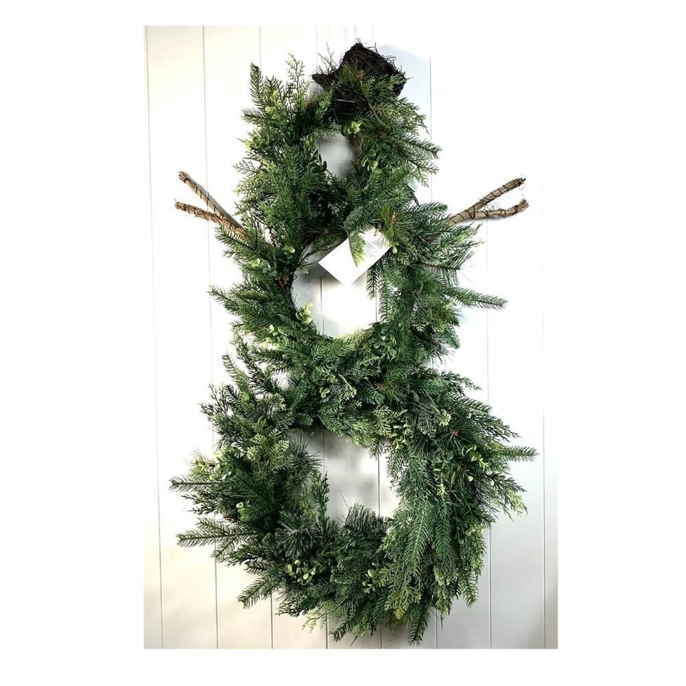 National Tree Company & HGTV 44" Large Snowman Wreath
